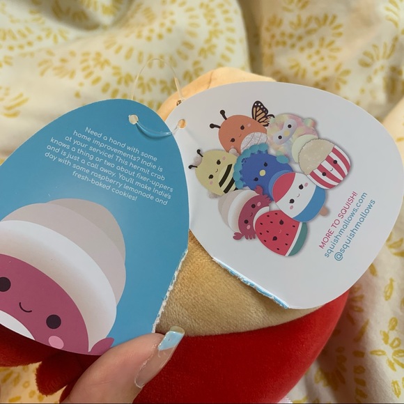 Squishmallow Indie (5”) Hermit Crab NWT - Picture 3 of 3